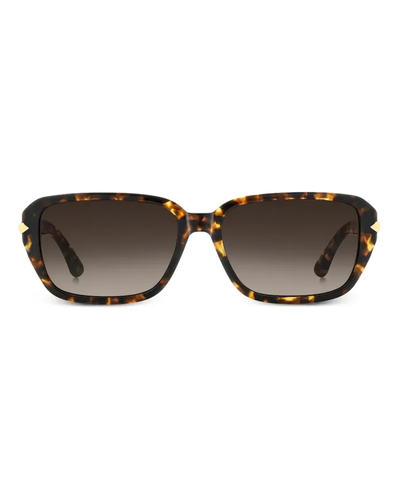 Isabel Marant Geometrische Sonnenbrille - Braun Braun