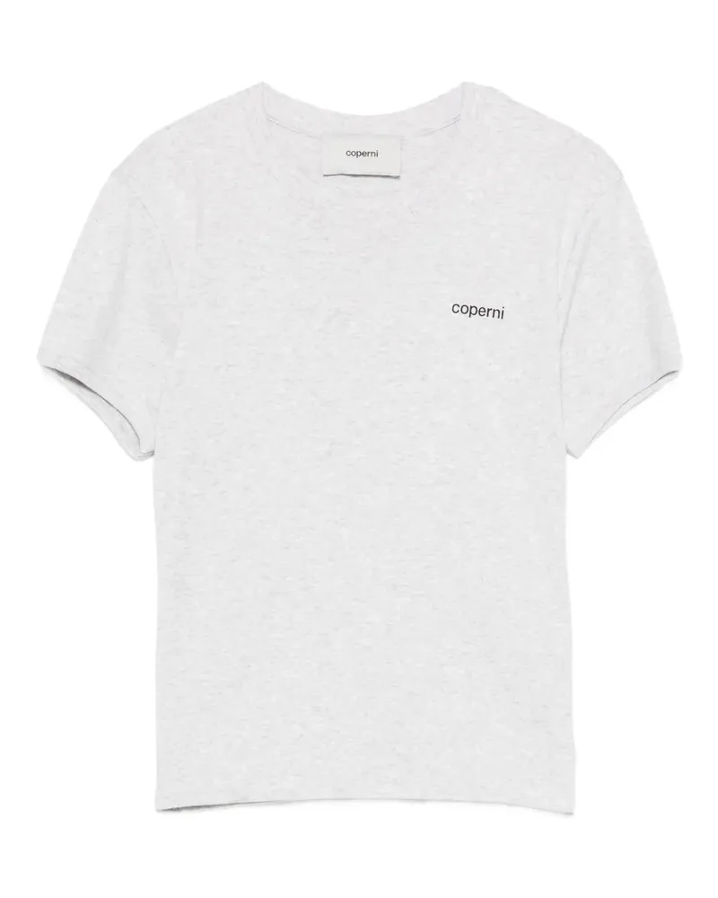 COPERNI Meliertes T-Shirt - Grau Grau