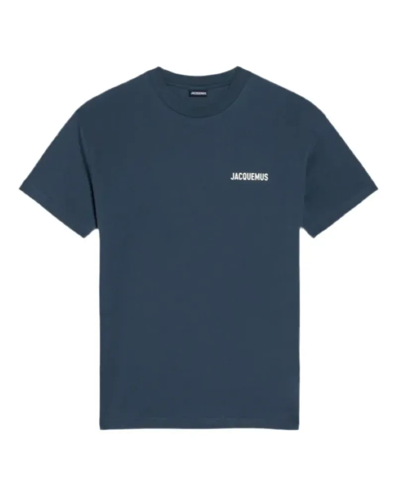 Jacquemus T-Shirt mit Logo - Blau Blau