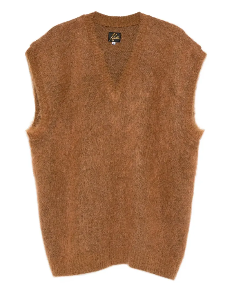 NEEDLES Weste aus Wolle - Braun Braun