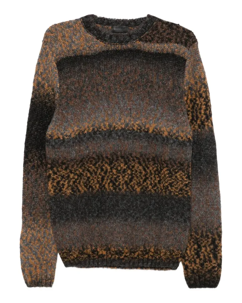 Dondup Pullover mit Farbverlauf-Optik - Braun Braun