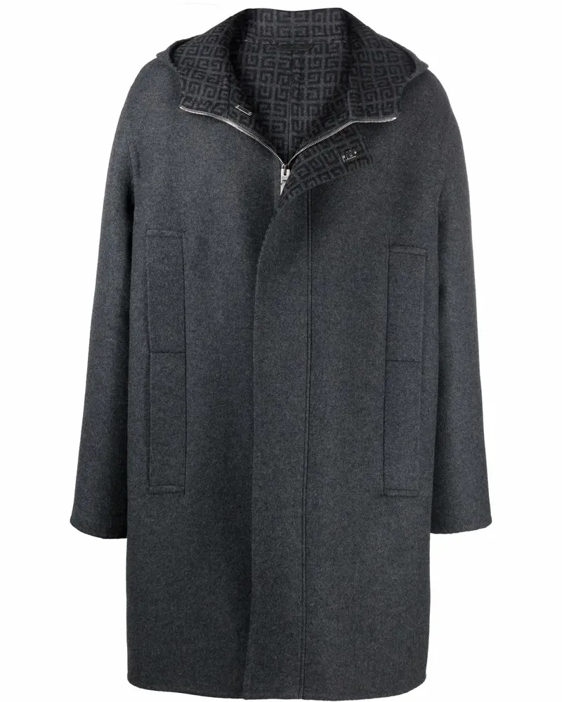 Givenchy Klassischer Dufflecoat - Grau Grau