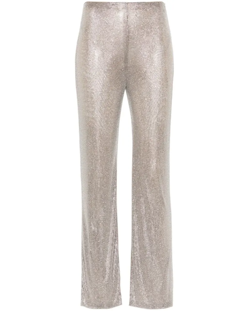 Giuseppe di Morabito Gerade Hose mit Strass - Nude Nude