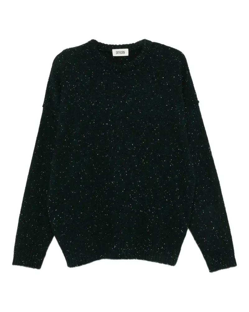 Drykorn flecked-knit sweater - Grün Grün