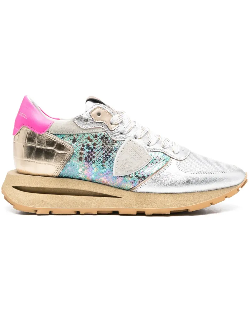 Philippe Model Tropez Haute Sneakers - Blau Blau