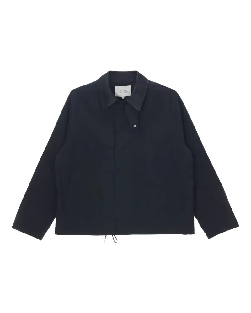 Studio Nicholson Dani Jacke mit Reißverschlusskragen - Schwarz Schwarz