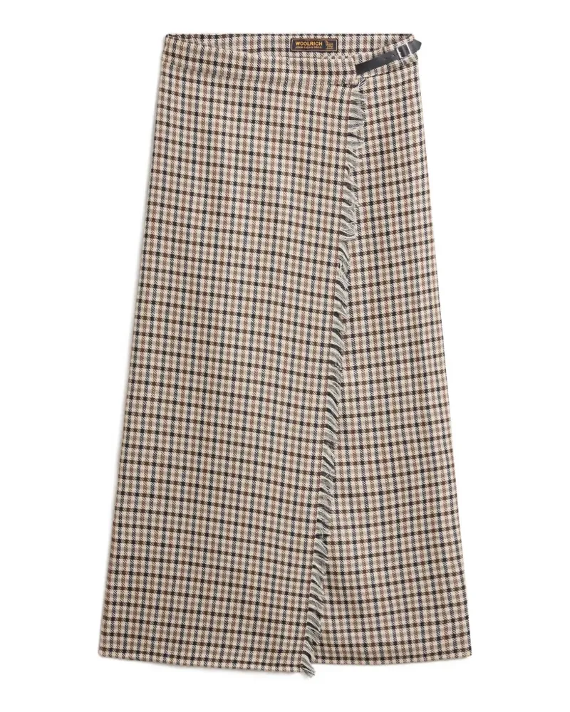 Woolrich Karierter Rock - Nude Nude