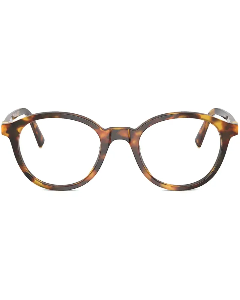 Miu Miu MU 02WV Brille - Braun Braun