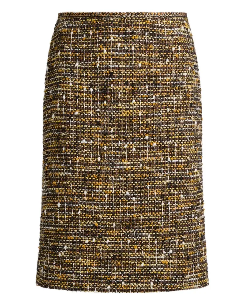 Etro Rock aus Tweed - Braun Braun
