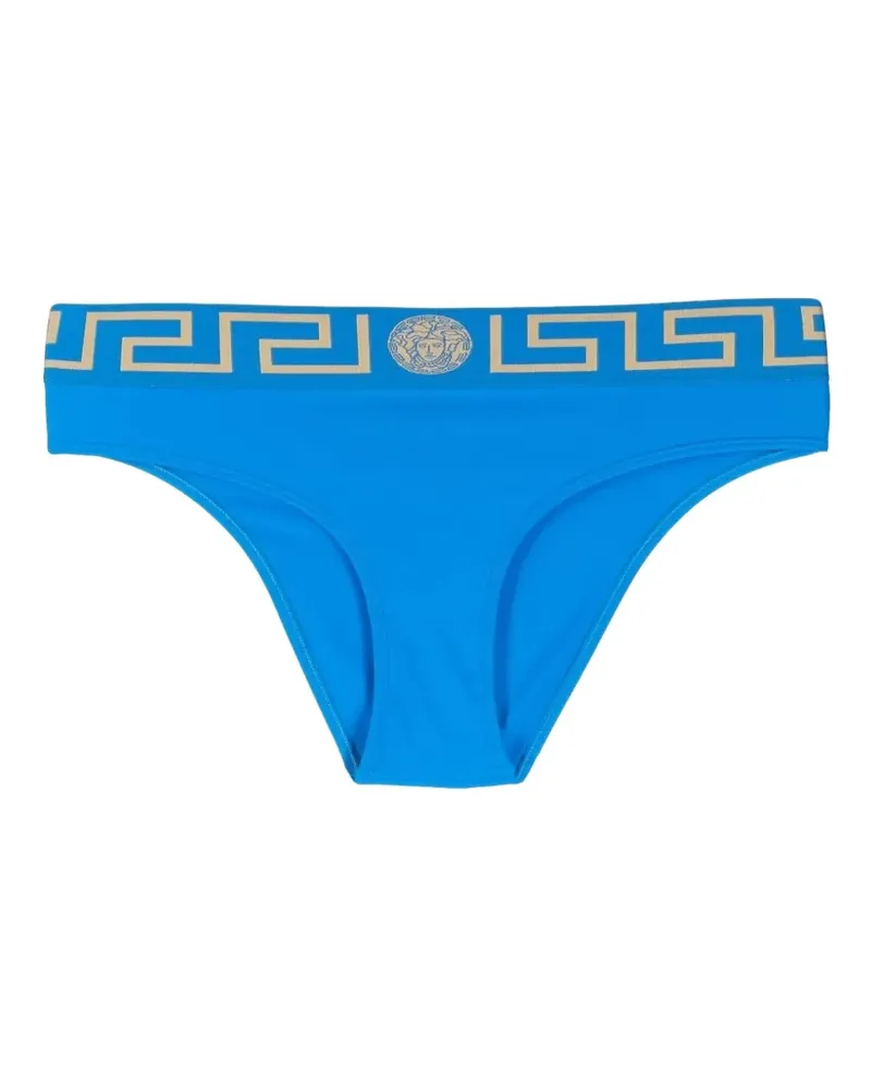 Versace Greca Medusa Bikinihöschen - Blau Blau