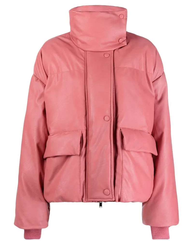 Stella McCartney Jacke aus Kunstleder - Rosa Rosa