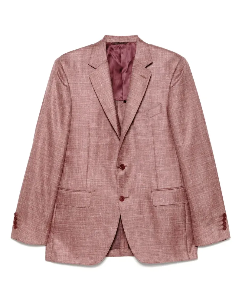 Canali Kariertes Sakko - Rosa Rosa