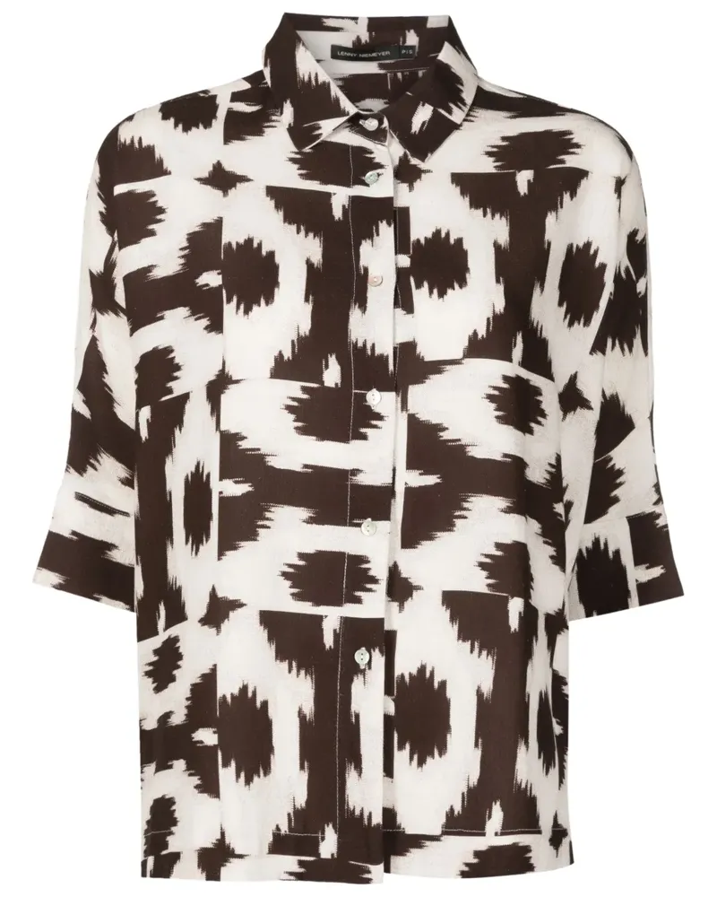 Lenny Niemeyer Klassisches Hemd - Braun Braun