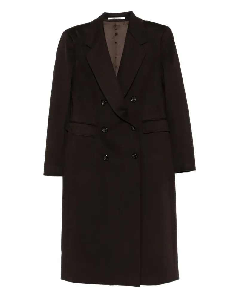 Tagliatore Doppelreihiger Mantel - Braun Braun