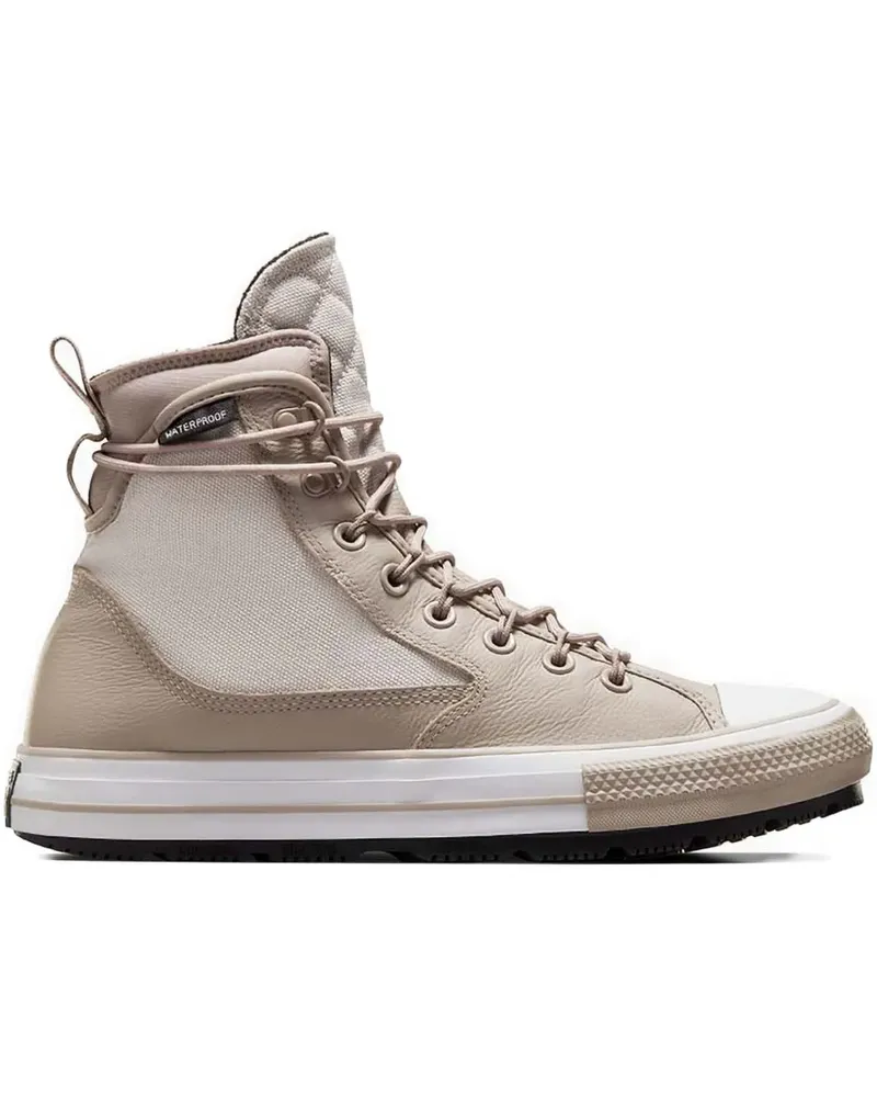 Converse Gesteppte High-Top-Sneakers - Nude Nude