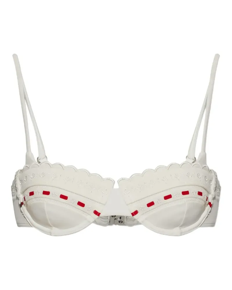 Posse Pia Bikinioberteil mit Wellenkanten - Nude Nude