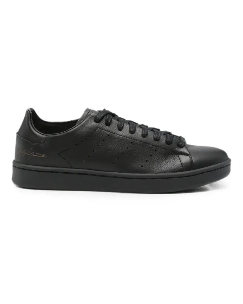 Y-3 Stan Smith Sneakers mit perforiertem Detail - Schwarz Schwarz