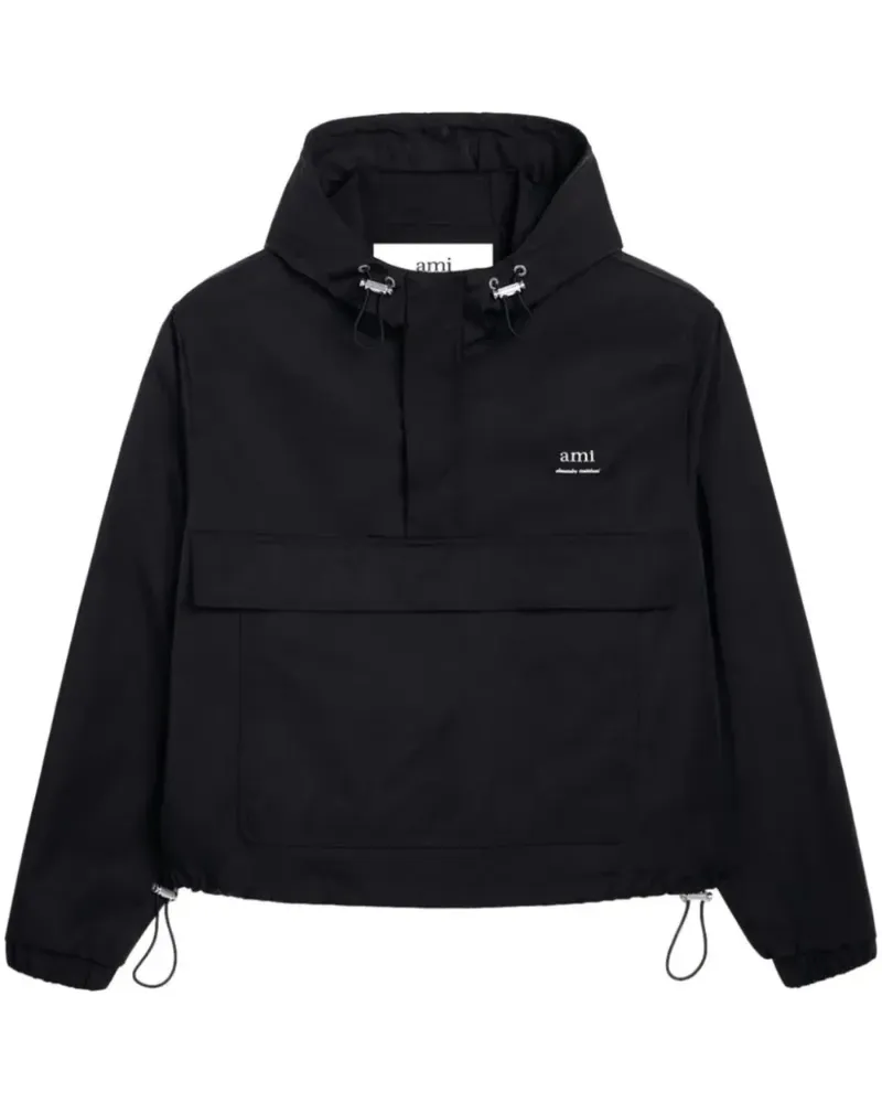 AMI Paris Ami Alexandre Mattiusi Windbreaker - Schwarz Schwarz