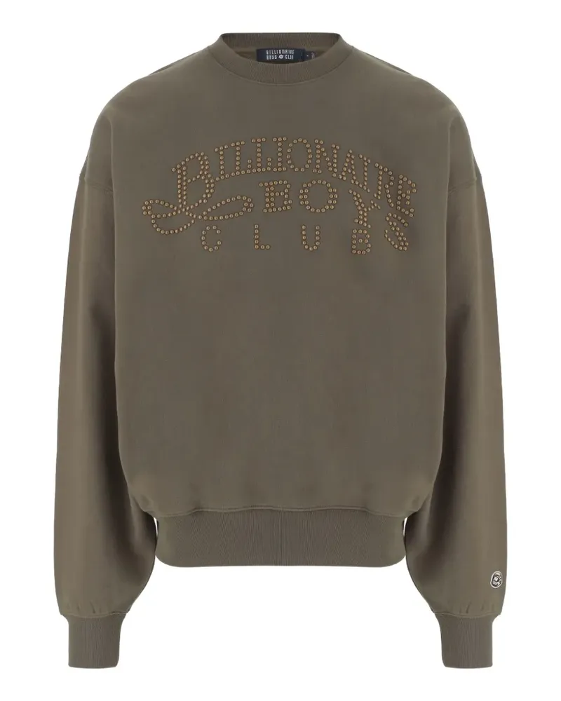 Billionaire logo-appliqué sweatshirt - Braun Braun