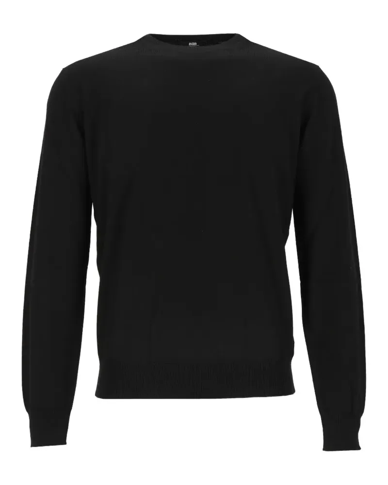 Alpha Studio Pullover aus Merinowolle - Schwarz Schwarz
