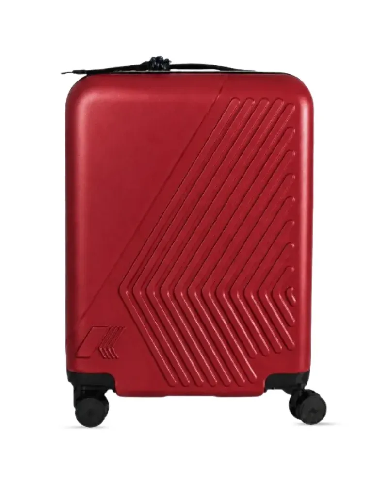 K-Way Eudoxie Reisetasche mit Logo - Rot Rot