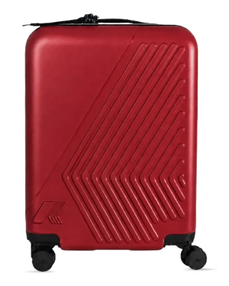 K-Way Eudoxie logo-embossed luggage - Rot Rot