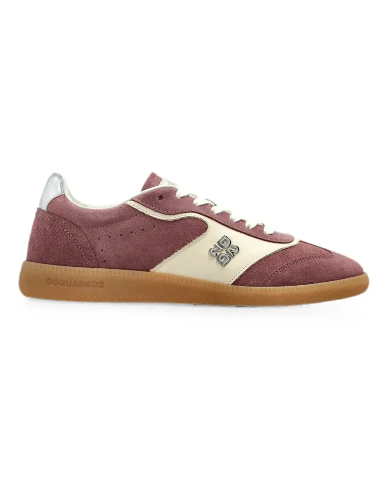 Dsquared2 panelled logo-plaque sneakers - Rosa Rosa