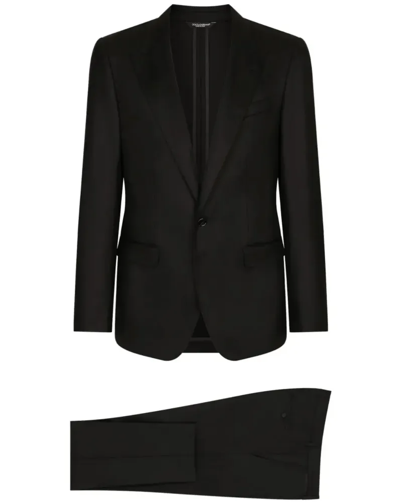 Dolce & Gabbana Zweiteiliger Smoking - Schwarz Schwarz