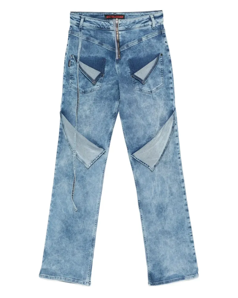 OTTOLINGER Jeans mit Reißverschluss - Blau Blau