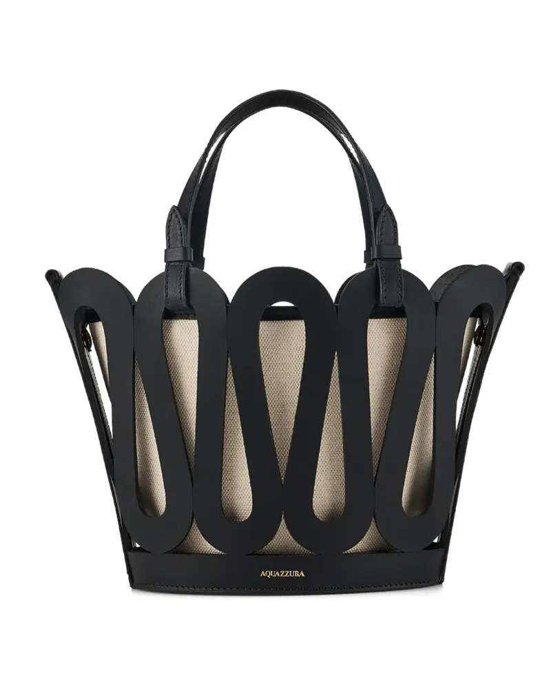 Aquazzura Mittelgroße Artiste Tote Bag - Schwarz Schwarz