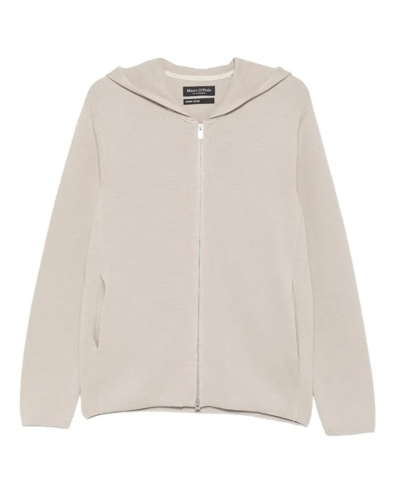 Marc O'Polo Kapuzenjacke mit Reißverschluss - Nude Nude