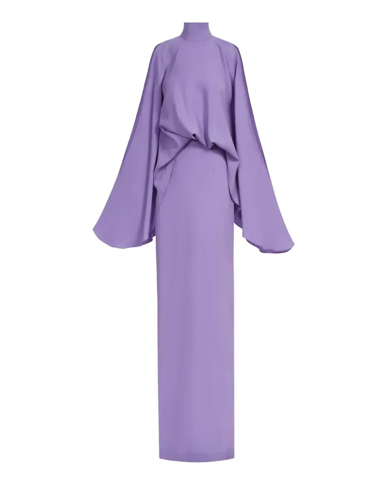 Taller Marmo Bacall high neck dress - Violett Violett