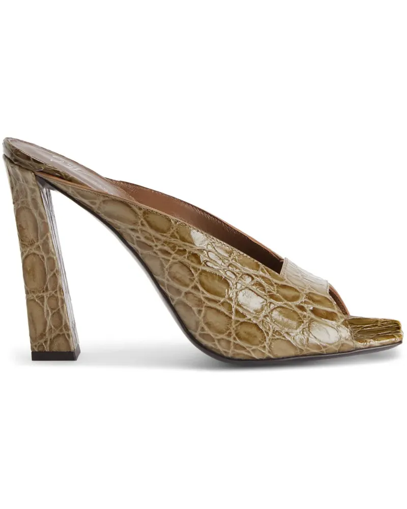 Giuseppe Zanotti Gz Mya Mules 90mm - Nude Nude