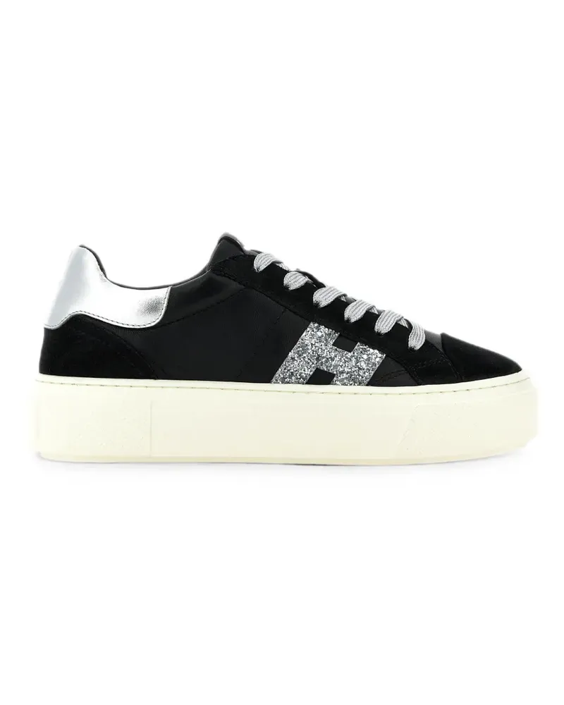 Hogan Crosswind Sneakers - Schwarz Schwarz