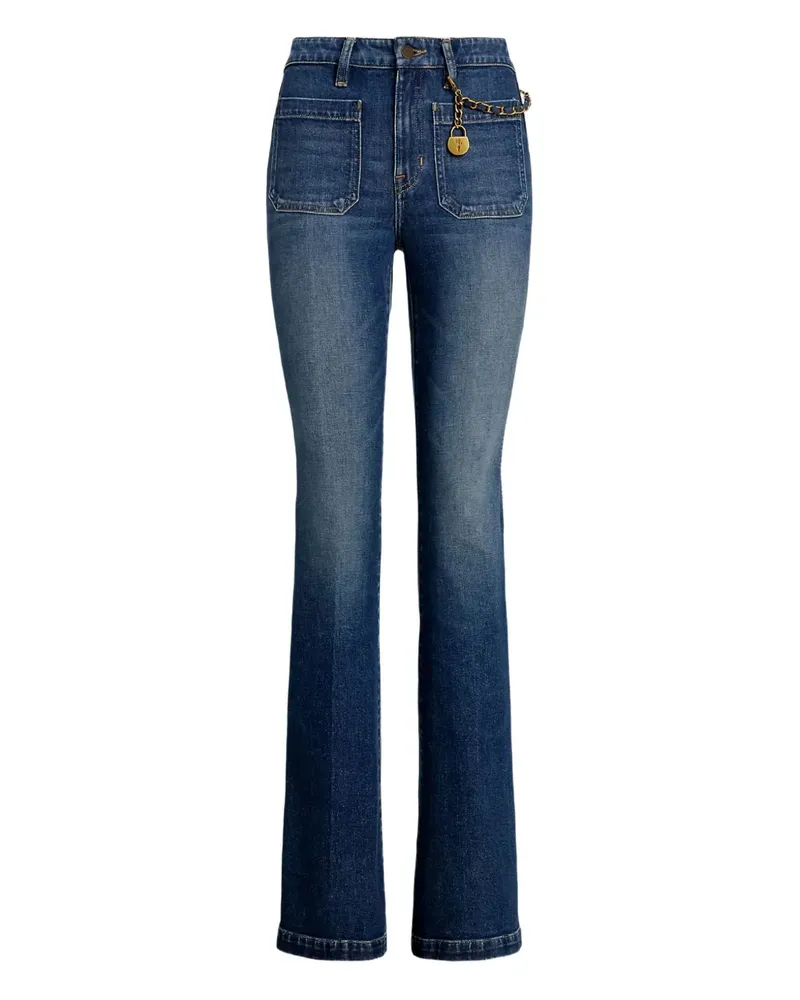 Ralph Lauren padlock-detailed jeans - Blau Blau