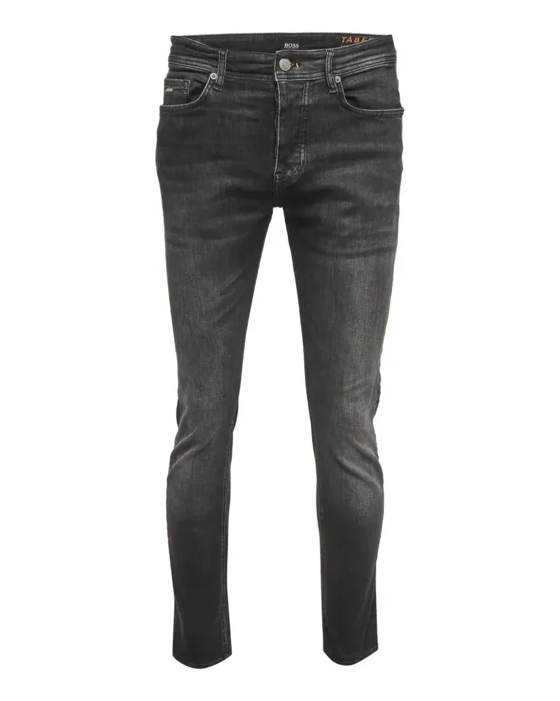 HUGO BOSS Taber Tapered-Jeans - Schwarz Schwarz