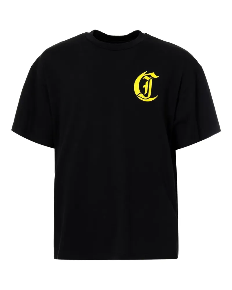 Just Cavalli Klassisches T-Shirt - Schwarz Schwarz