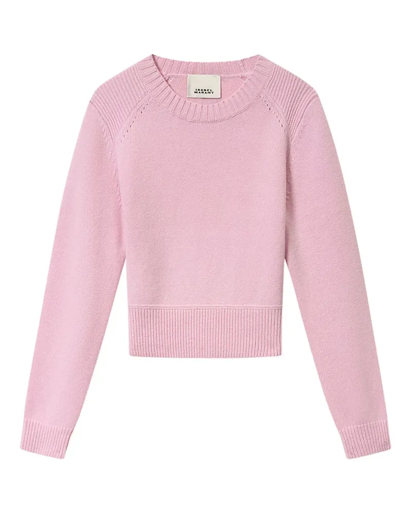 Isabel Marant Gerippter Cornelia Pullover - Rosa Rosa
