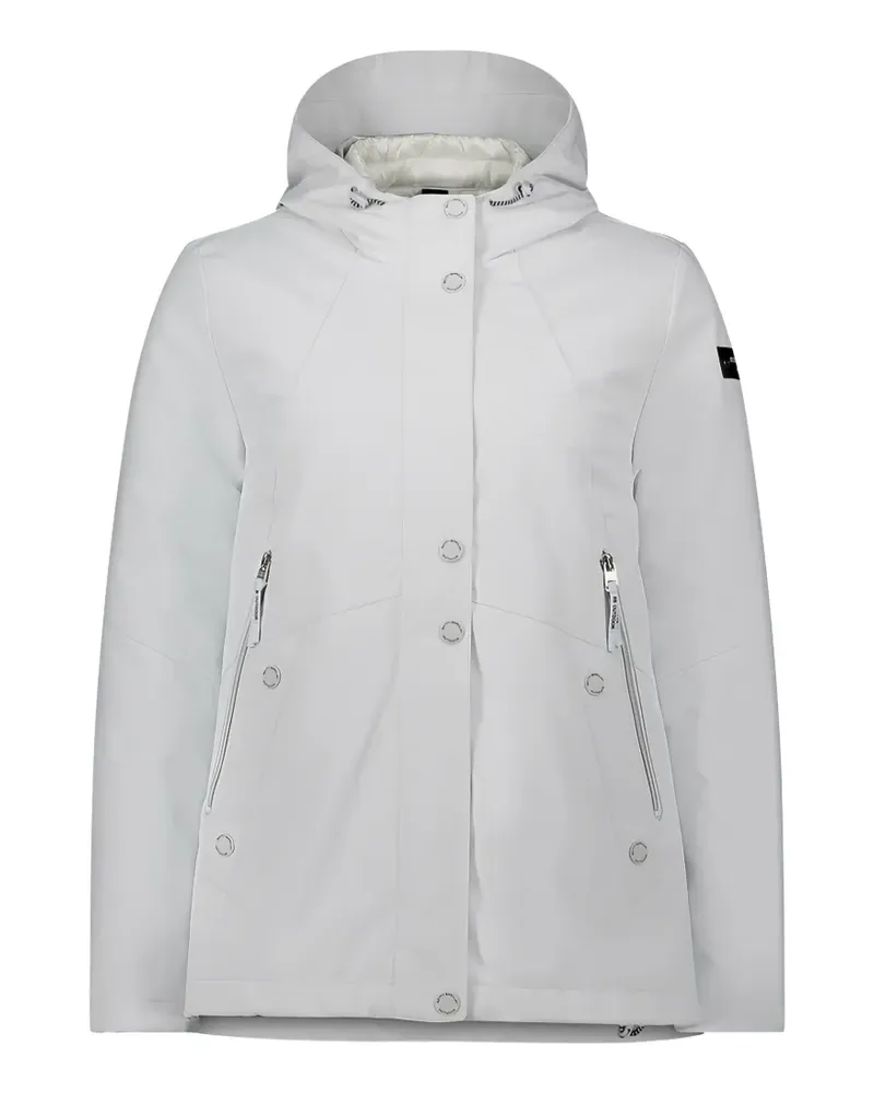 Betty Barclay hooded zip-fastening jacket - Grau Grau