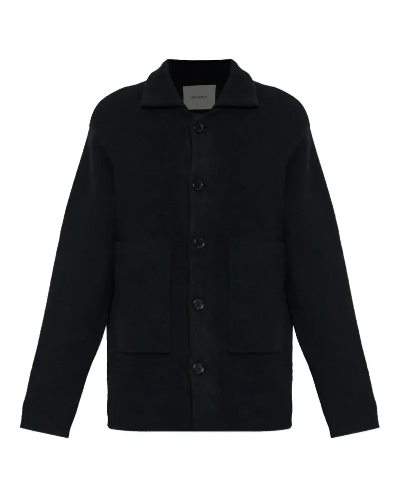 Lisa Yang button-fastening cardigan - Schwarz Schwarz