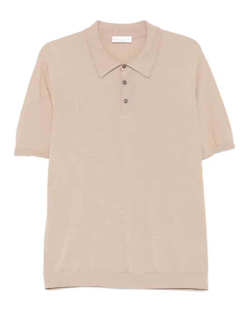 Roberto Collina short-sleeve polo shirt - Nude Nude