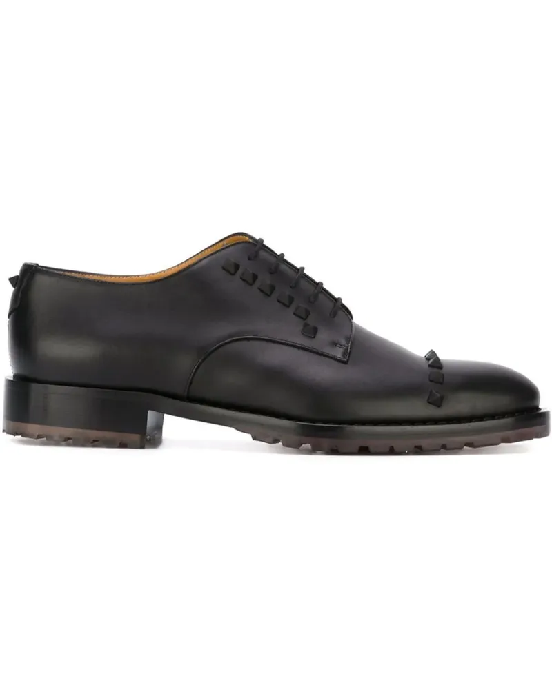 Valentino Garavani Rockstud Derby-Schuhe - Schwarz Schwarz