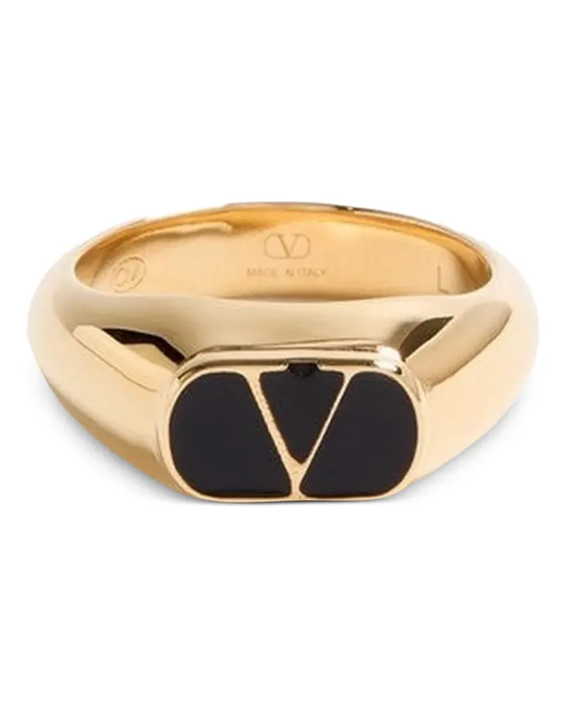 Valentino Garavani Ring mit VLogo - Gold Gold