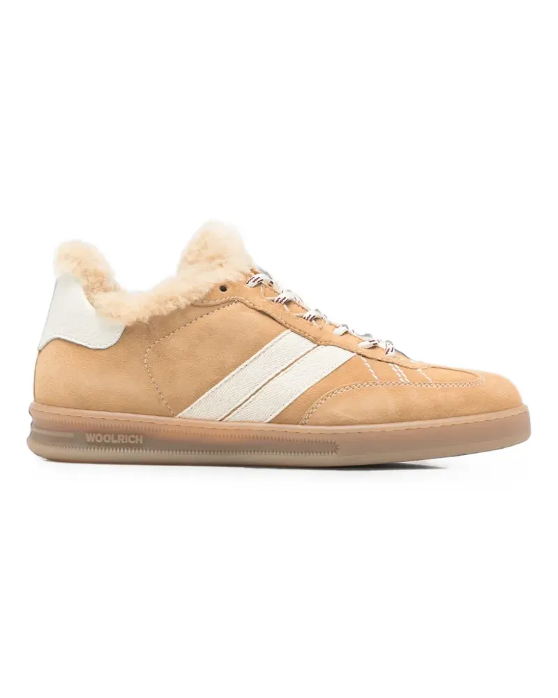 Woolrich Sneakers mit Shearling-Futter - Nude Nude