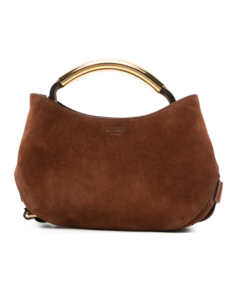 Moschino Tote Bag mit Logo-Detail - Braun Braun