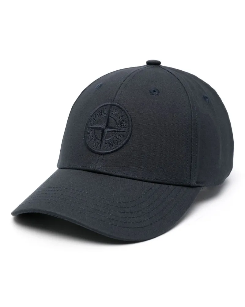 Stone Island Baseballkappe mit Kompass - Blau Blau