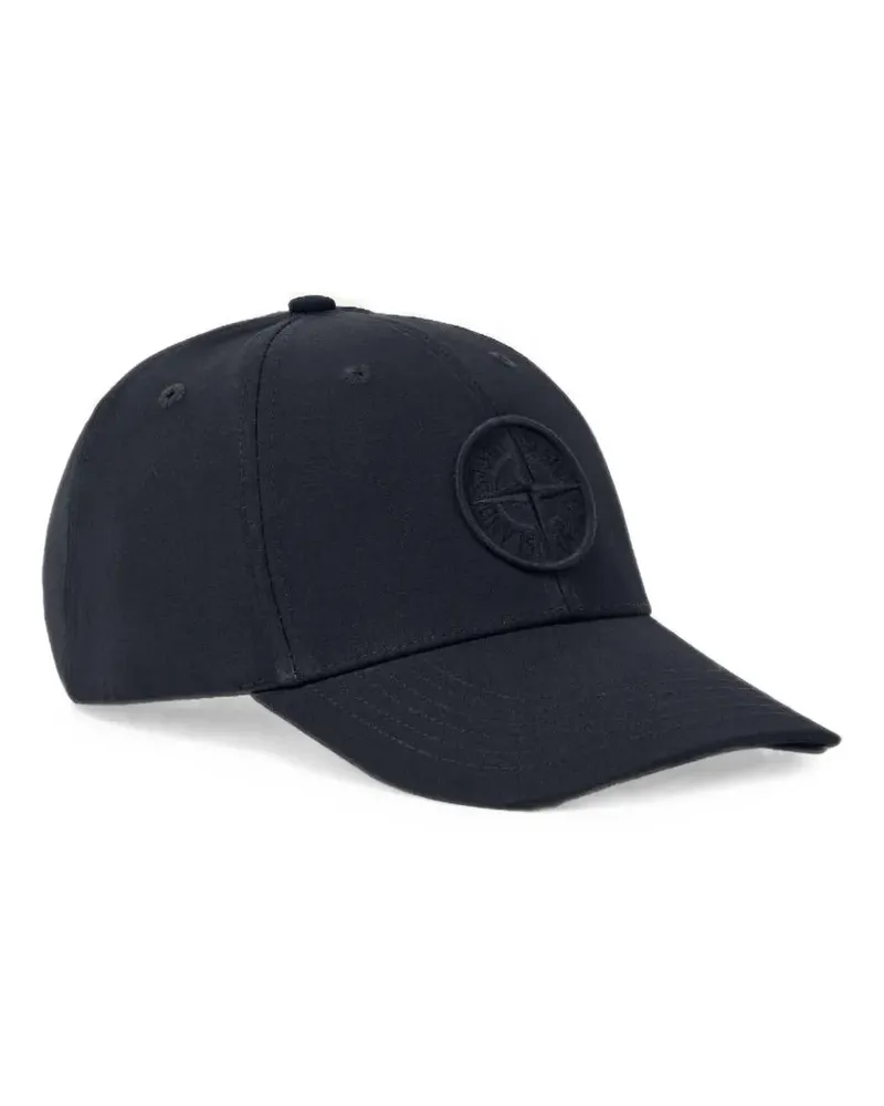 Stone Island Baseballkappe mit Kompass-Patch - Grau Grau