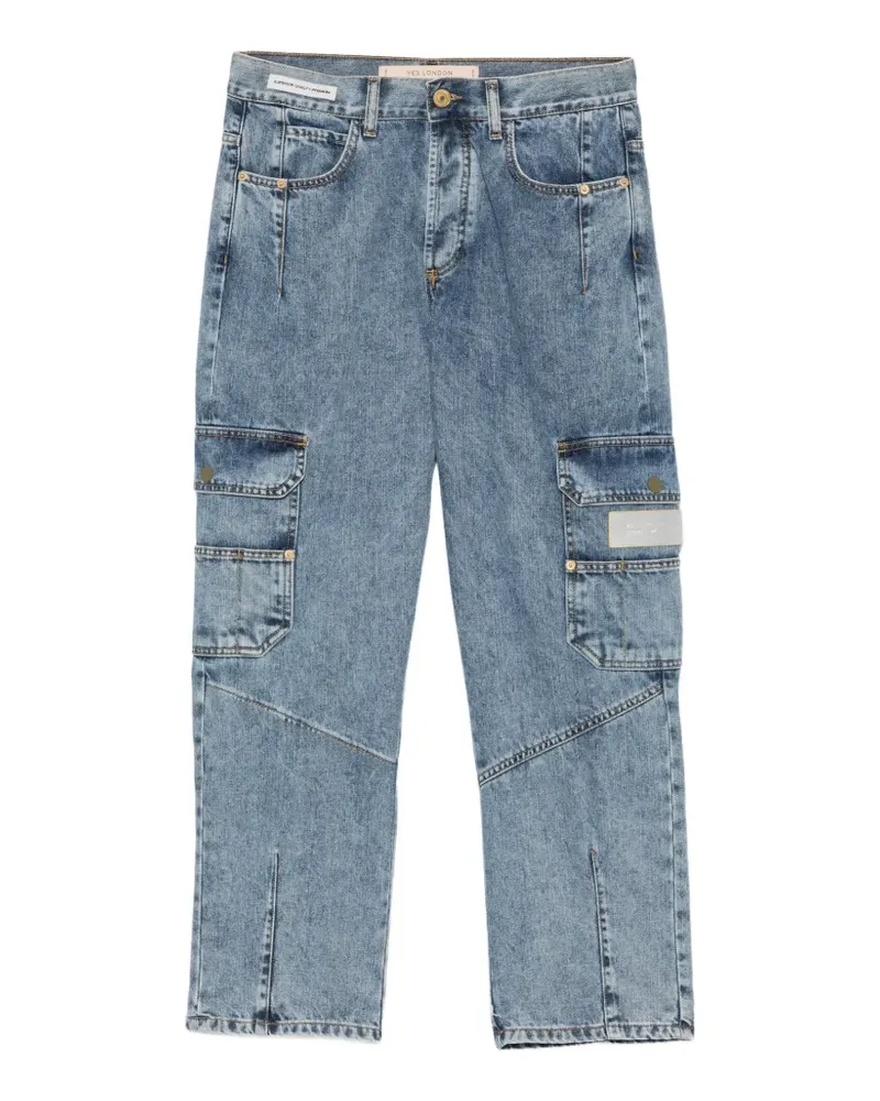 Yes London straight-leg jeans - Blau Blau