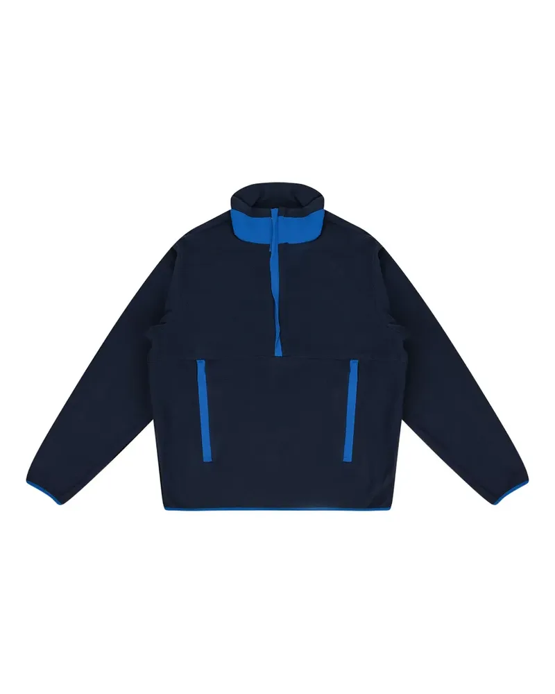 Aimé Leon Dore Unisphere Sweatshirt mit Reißverschluss - Blau Blau