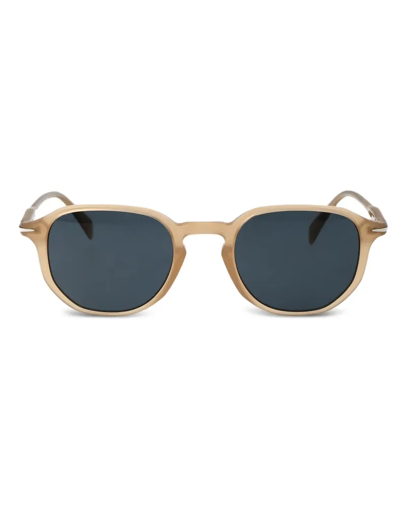 EYEWEAR by DAVID BECKHAM Sonnenbrille mit rundem Gestell - Nude Nude